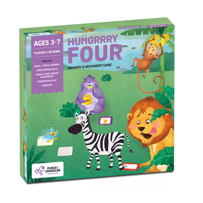 Hungrrry Four Memory and Movement Game