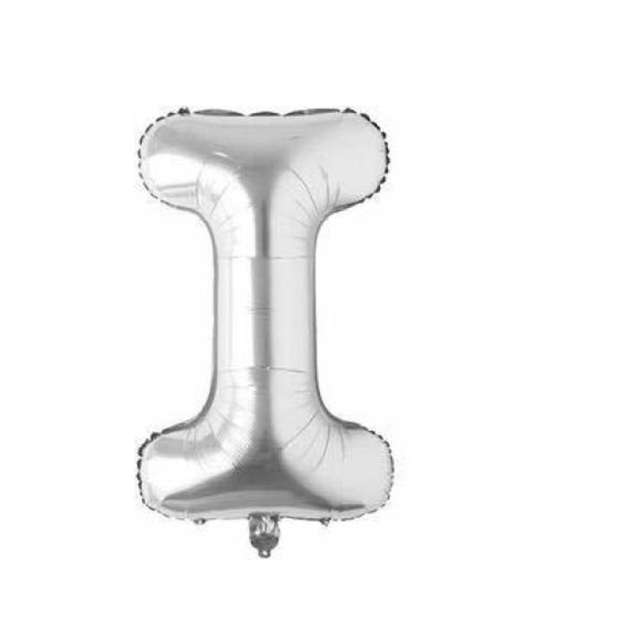 A - Z Letter Balloon-Silver (16 inches)