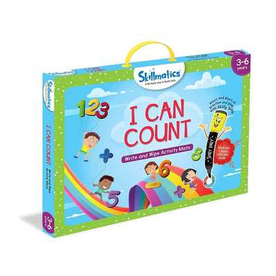 I Can Count Write and Wipe Activity Mat