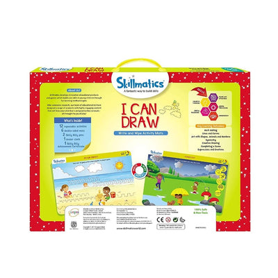 I Can Draw Write and Wipe Activity Mat