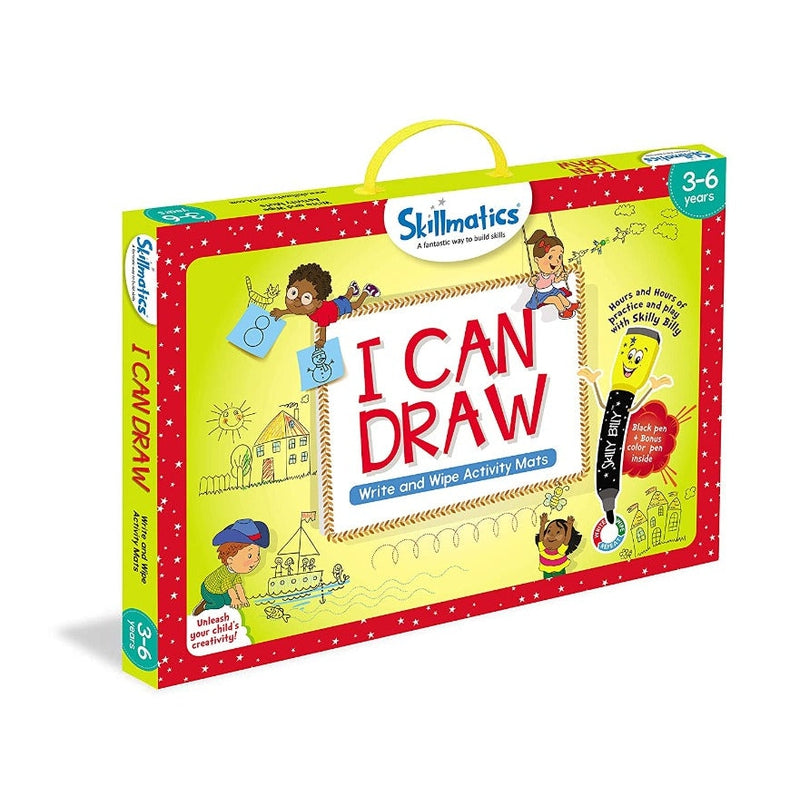 I Can Draw Write and Wipe Activity Mat