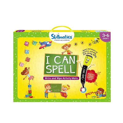 I Can Spell Write and Wipe Activity Mat