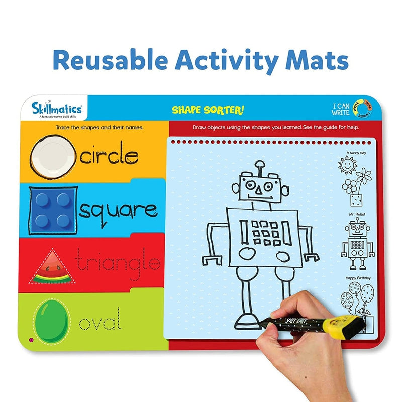 Write and Wipe Activity Mat (3-6 Years)