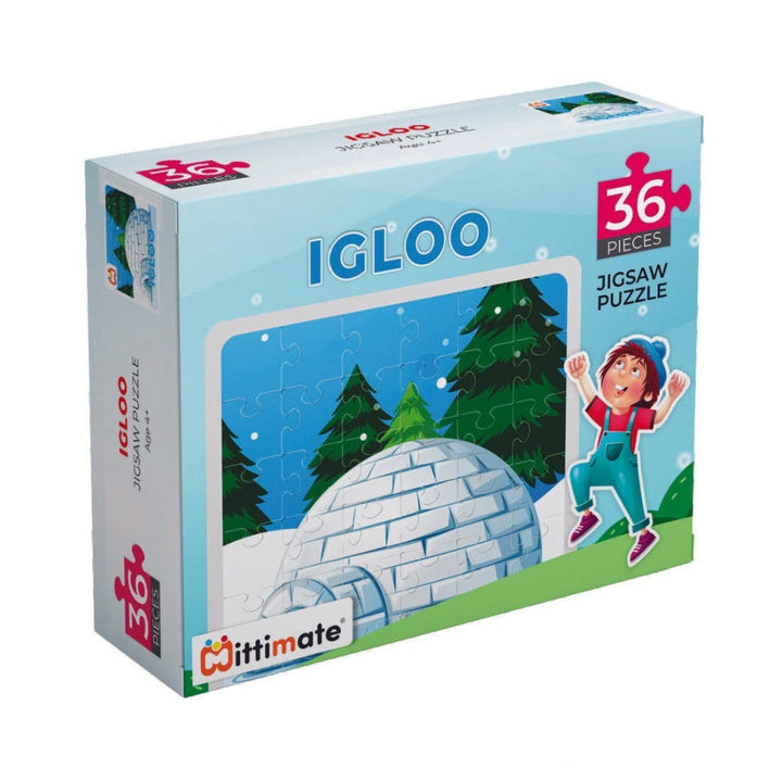 Igloo House Puzzle Set (36 Pieces)