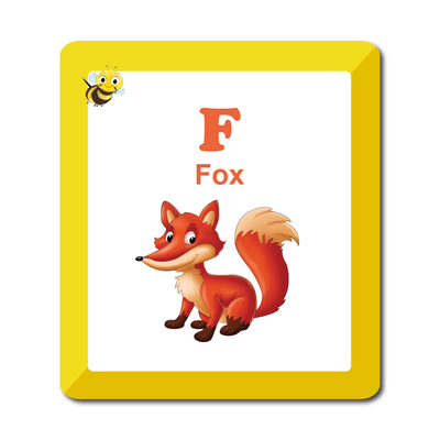 A to Z Animals - Flash Card  (2 - 4 Years)