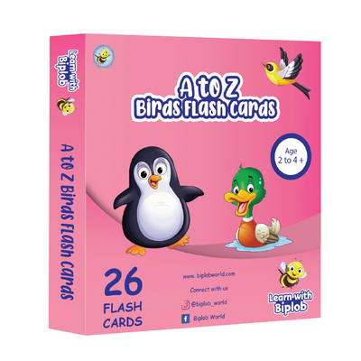 A to Z Birds - Flash Card ( 2 - 4 years )