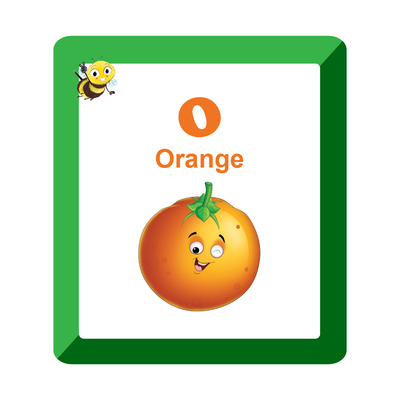 A to Z Fruits - Flash Cards  ( 2 - 7 Years )