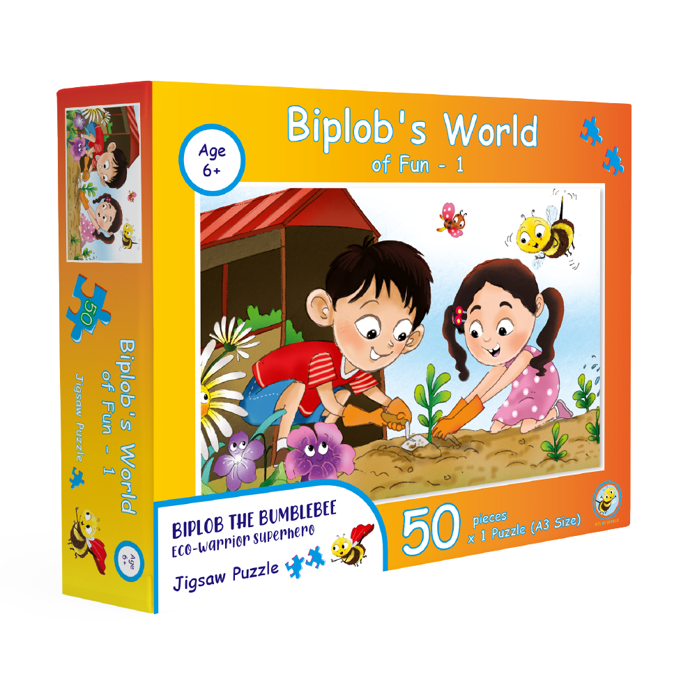 Biplob's World of Fun - 1  ( 50 pieces Jigsaw Puzzle )