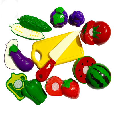 Sliceable Fruits & Vegetable Playset