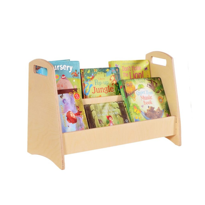 Nursery Low Book Display Shelf - Small| Kids Montessori Furniture for Toddler- Birch Plywood