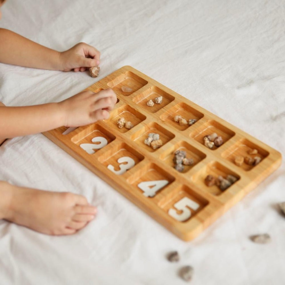 Word builder / Little Bits Montessori tray