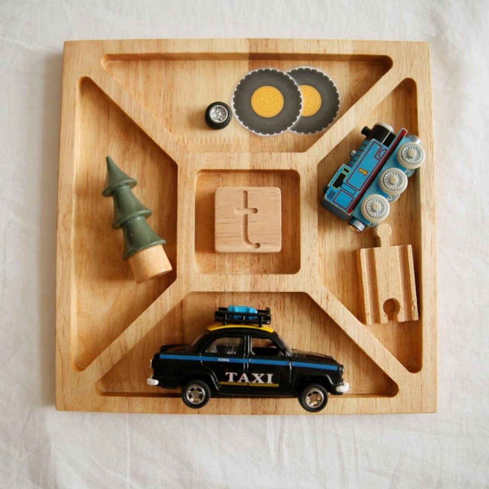 Buy Square Loose Parts Tray on Snooplay Online