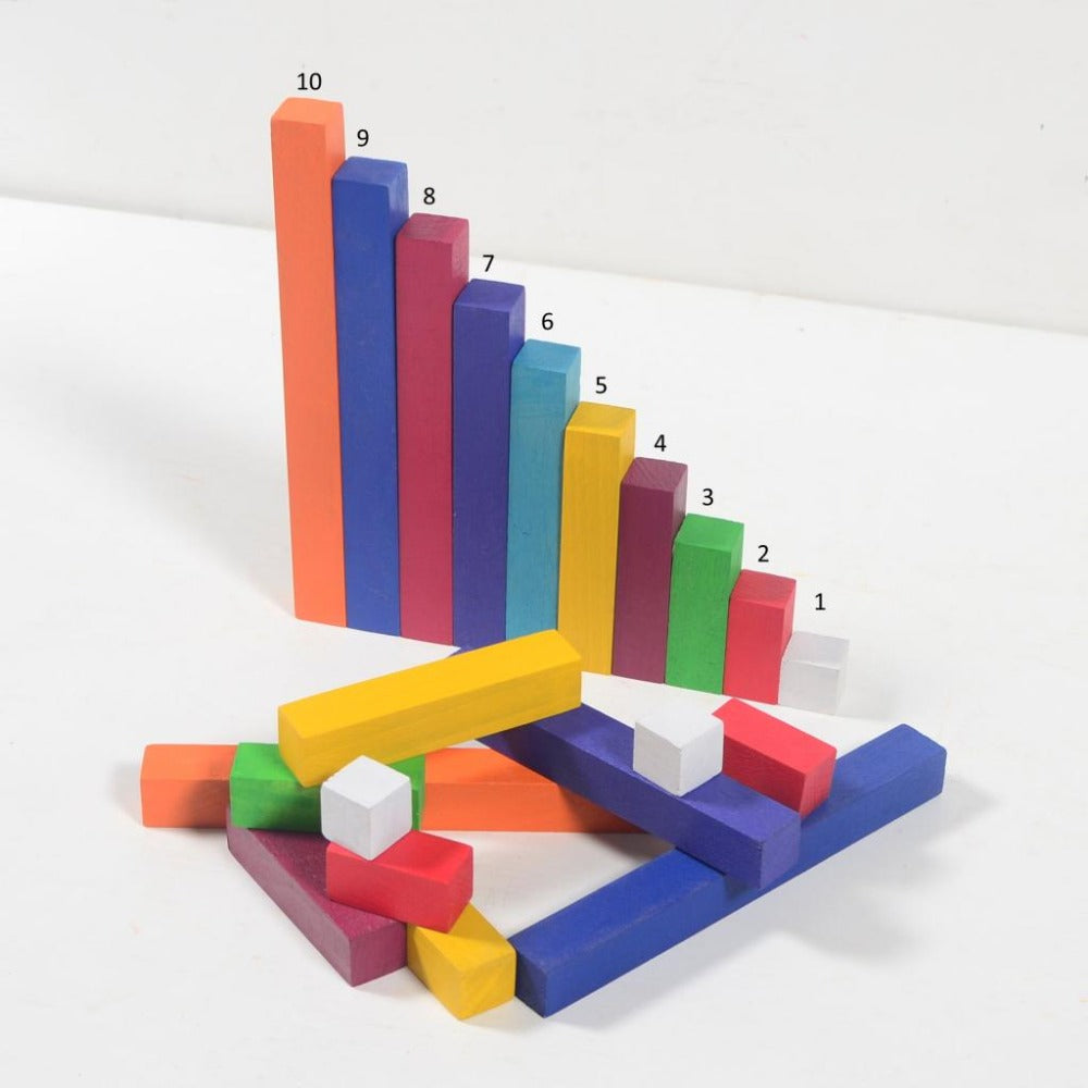 Math Play Rods - 64 Pieces