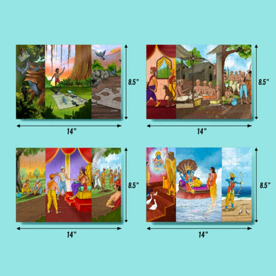 Panchtantra Jigsaw Puzzle Cardboard