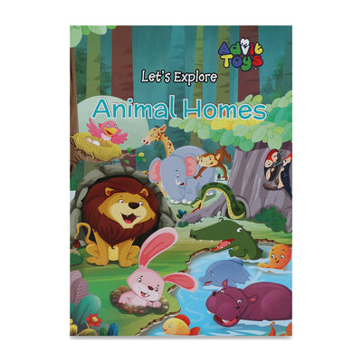 Animal Homes - Jigsaw Puzzle (48 Piece + Educational Fun Fact Book)