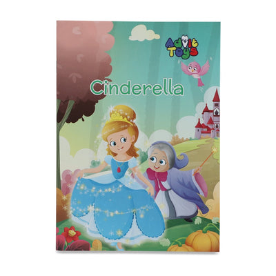 Cinderella - Jigsaw puzzle (100 Piece + 32 Pages illustrated story book)