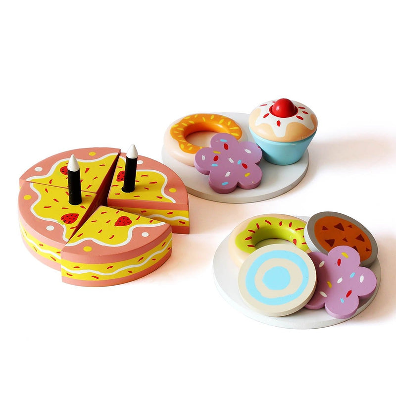 Wooden Dessert Set