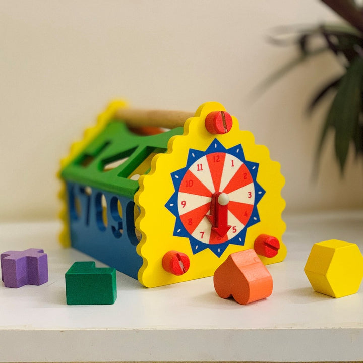 Shape And Number Sorter House (2-4 Years)