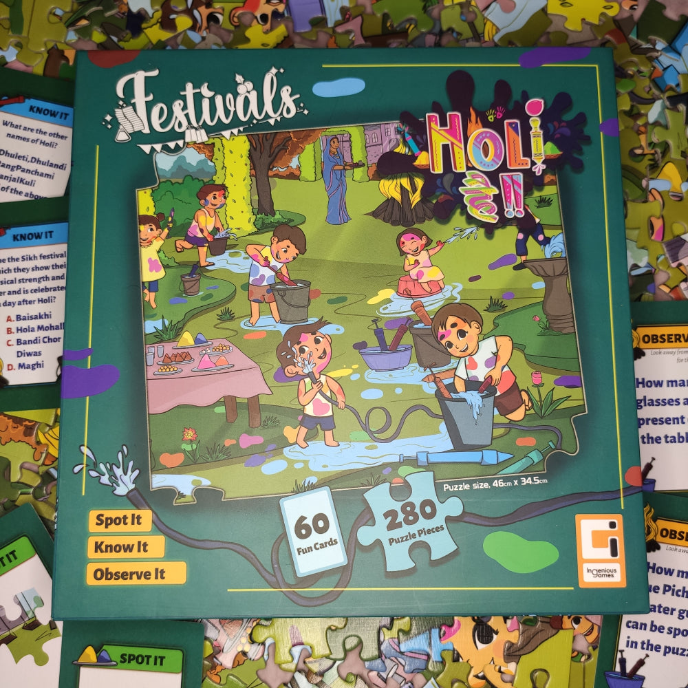 Holi Hai - Jigsaw Puzzle