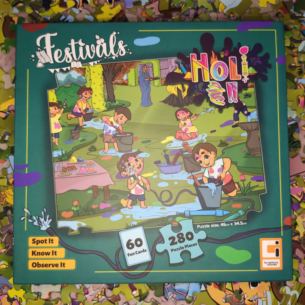 Holi Hai - Jigsaw Puzzle