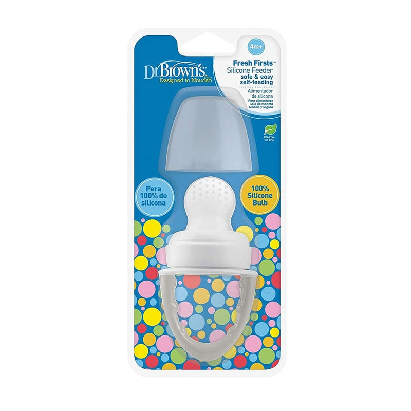 Feeding & Weaning Fresh Firsts Silicone Feeder (Grey)