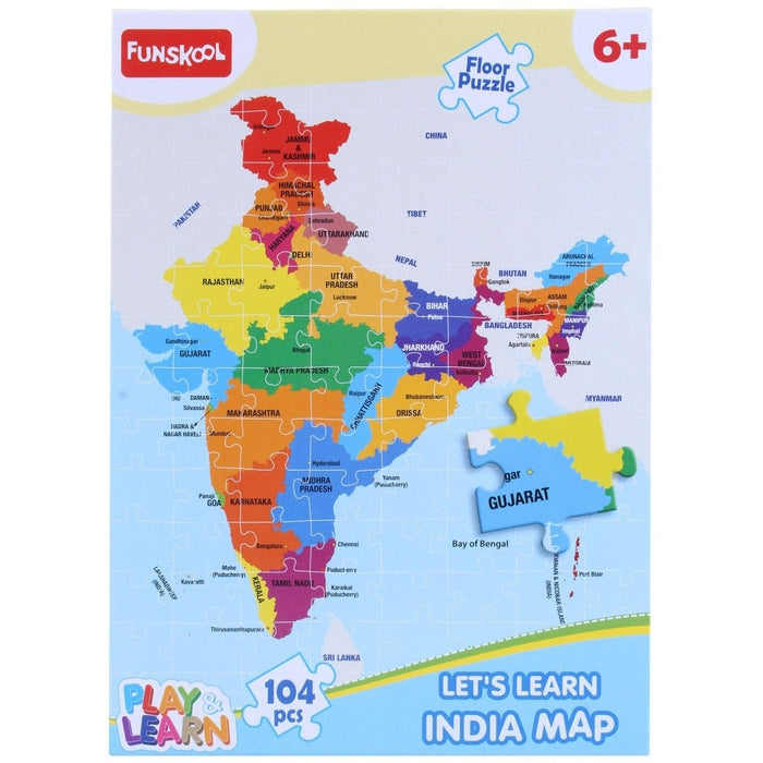 Play & Learn India Map Puzzle