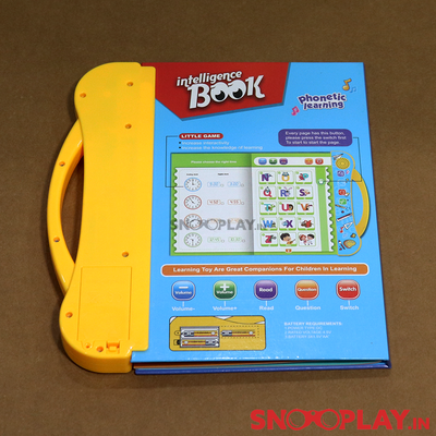 Intelligence Book (Read & Learn By Sounds) - An Educational Toy For Kids