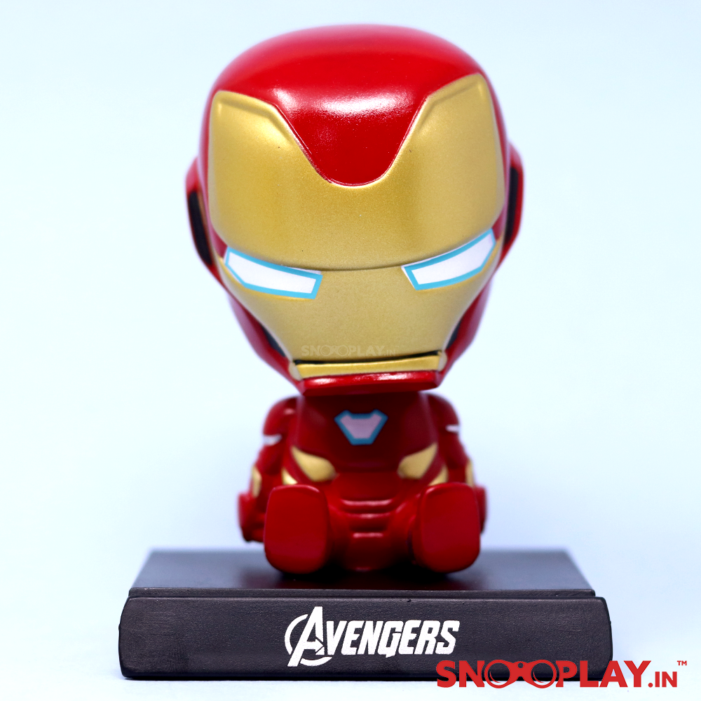 Iron Man Bobble Head Action Figure - Car Decoration Online India Best Price