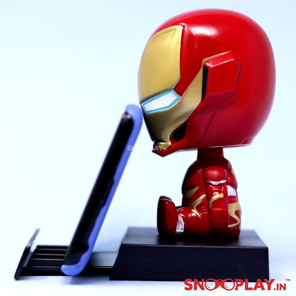 Iron Man Bobble Head Action Figure - Car Decoration Online India Best Price