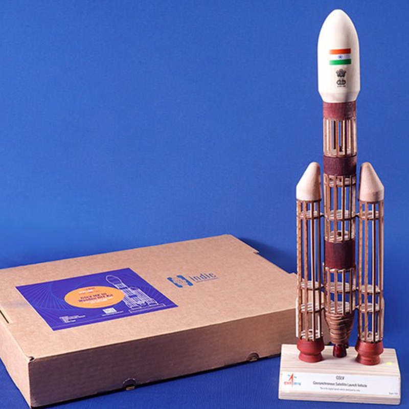 ISRO GSLV Rocket 1:100 DIY Kit