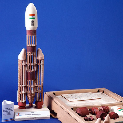 ISRO GSLV Rocket 1:100 DIY Kit