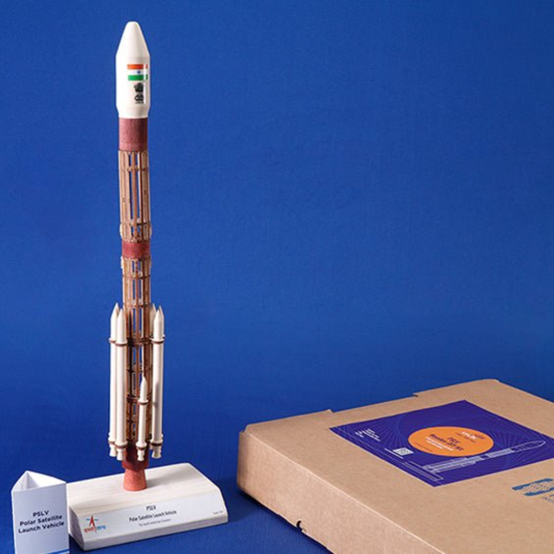 ISRO PSLV Rocket 1:100 DIY Kit