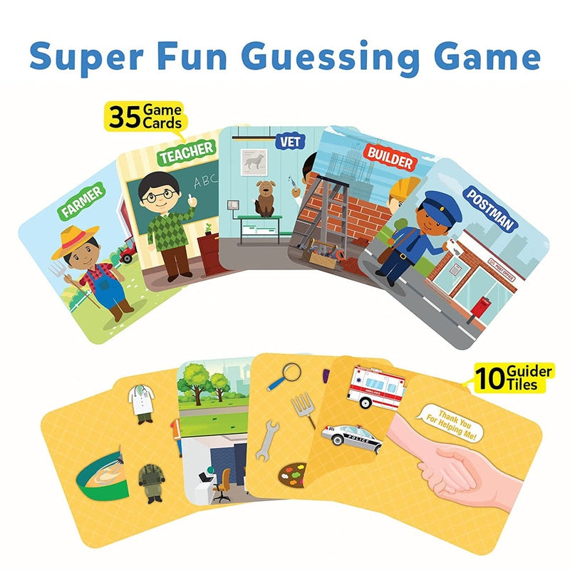 Guess in 10 Junior Community Helpers Card Game