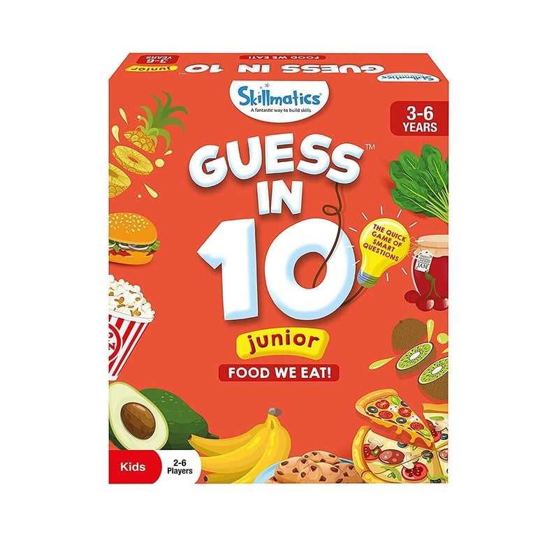 Guess in 10 Junior Food We Eat Card Game