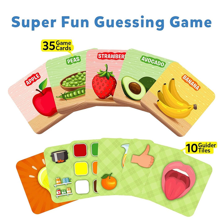 Guess in 10 Junior Food We Eat Card Game