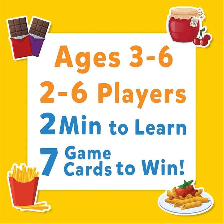 Guess in 10 Junior Food We Eat Card Game