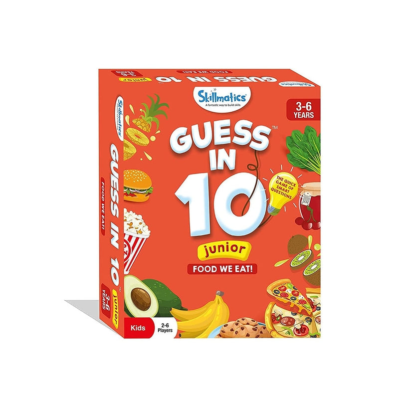 Guess in 10 Junior Food We Eat Card Game