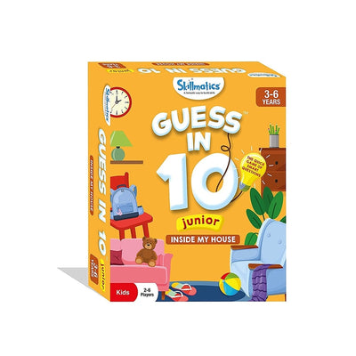 Guess in 10 Junior Inside My House Card Game