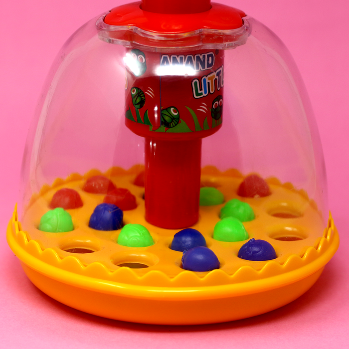 Little Jumping Frogs Toy - Press Knob to Move Tiny Frogs (Anand)