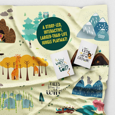 Tales from the Wild - An Interactive, Story-led, Jungle-themed Activity Mat