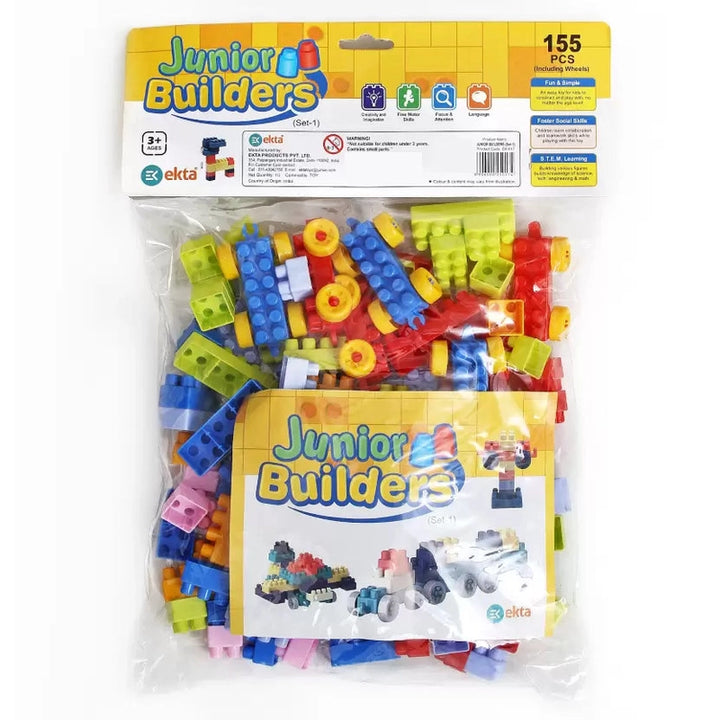 Junior Builders  (Set-1) 155 pcs