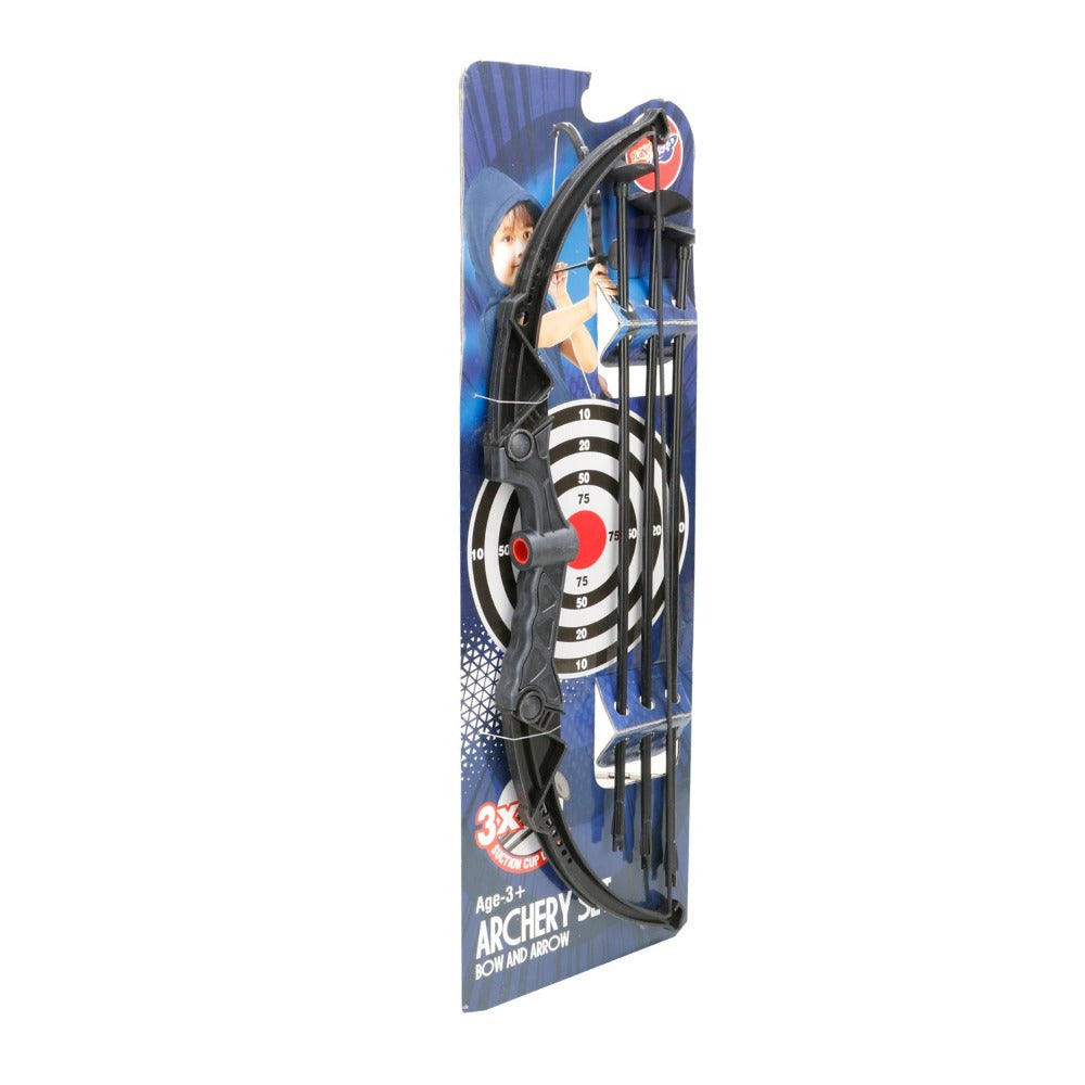 PREMIUM BLACK Archery Bow Set For Kids With 3 Suction CupTip Arrows Archery Kit Bows & Arrows  (Black)
