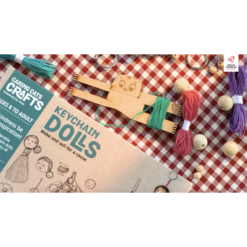 Keychain Dolls DIY Craft Activity Box