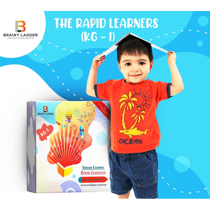 Annual Learning Kit for (Kindergarten - I) with Learning Mobile Application