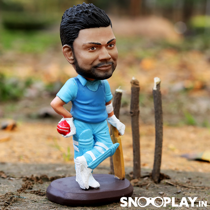 Buy Virat Kohli Action Figure Bobblehead Desk Table Decoration Collectible Best Price