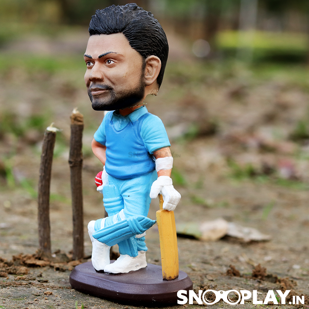 Buy Virat Kohli Action Figure Bobblehead Desk Table Decoration Collectible Best Price