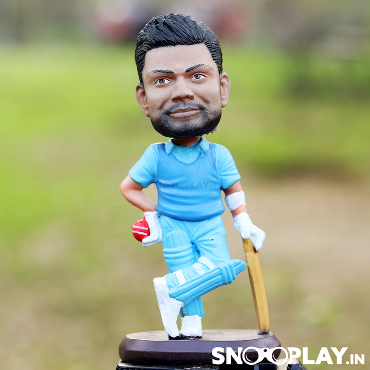 Buy Virat Kohli Action Figure Bobblehead Desk Table Decoration Collectible Best Price