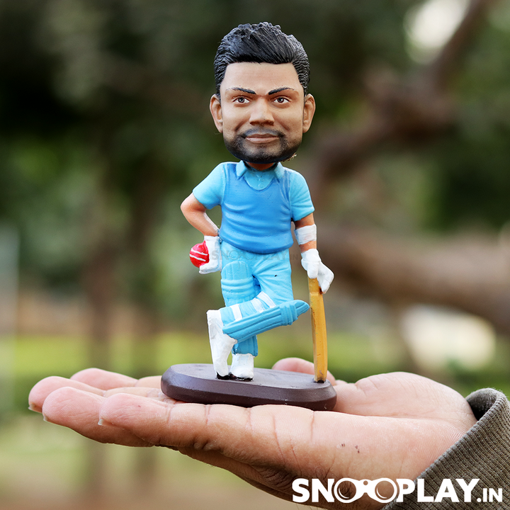 Buy Virat Kohli Action Figure Bobblehead Desk Table Decoration Collectible Best Price