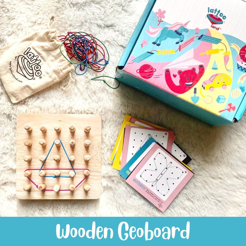 Geoboard Sensory Play