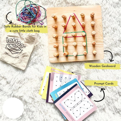 Geoboard Sensory Play